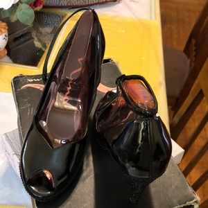 Nina pace-py Black patent ladies Black dress shoes